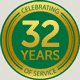 Celebrating 32 Years of Great Customer Service