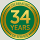 Celebrating 34 Years of Great Customer Service