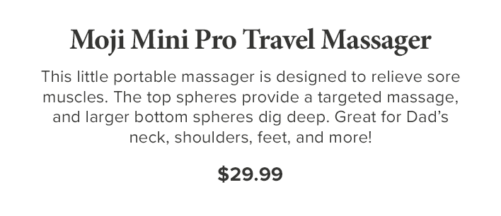 Moji Mini Pro Travel Massager • $29.99